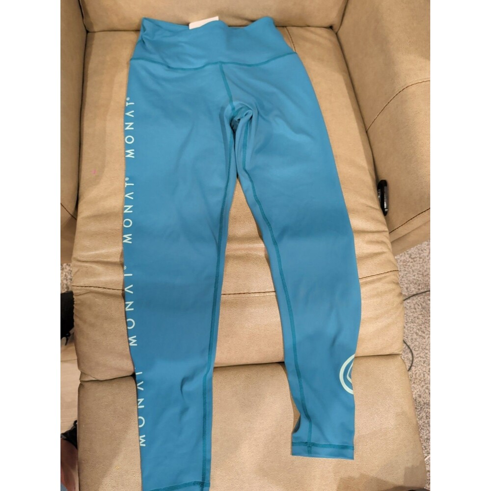 MONAT Global "We Are Modern Nature" Activewear Leggings - Teal